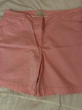 High-Rise Bermuda Shorts
